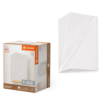 Dekorative Wandleuchte Wandmontage Aufputz G9 weiß Dekor Ledvance