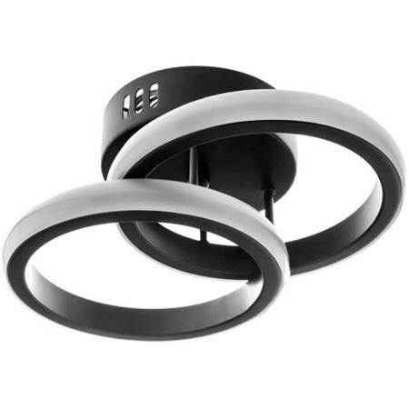 LED Kronleuchter Deckenleuchte 13W NEBULA LYRA Schwarz