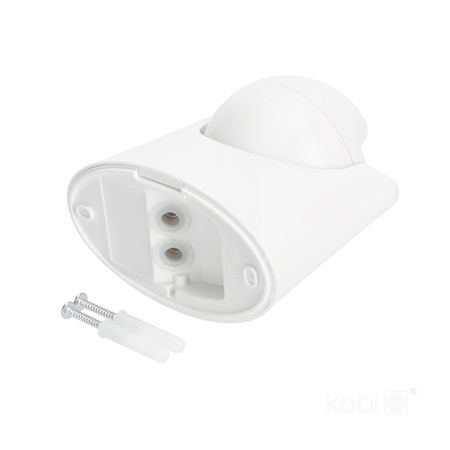 PIR-Bewegungs- und Dämmerungsmelder LX39 180ST WHITE KOBI