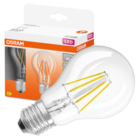 2x LED Lampen E27 A60 4W = 40W 470lm 2700K 300° OSRAM STAR Filament