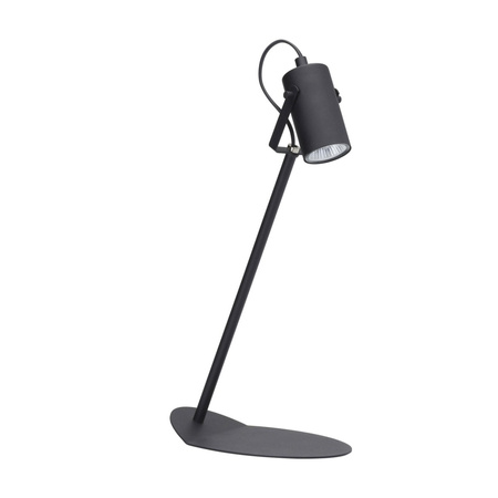 REDO BLACK Schwarz Modern GU10 3062 TK Lighting Schreibtisch Nachttischlampe