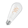 Dekorative LED-Lampe ST64 Edison E27 3.4W = 40W 470lm 2700K Warm 300° Vintage 1906 Osram