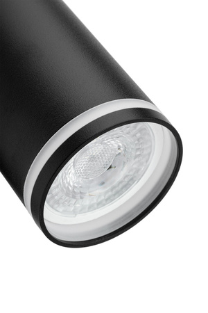 GU10 RING Wandleuchte mit schwarzem Schalter