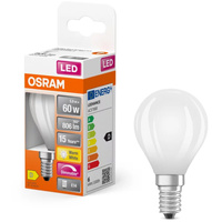 LED-Lampe E14 P45 6,5W = 60W 806lm 2700K Warm 320° Glühfaden Dimmbar OSRAM SUPER STAR