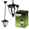 Hängende Gartenlampe E27, Hängende Gartenlaterne ARETOS LUMILED