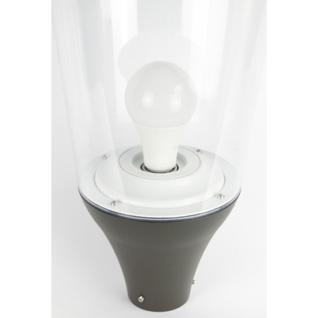 Kopfschirm für Außengartenlampe METIS E27 IP65 Su-Ma