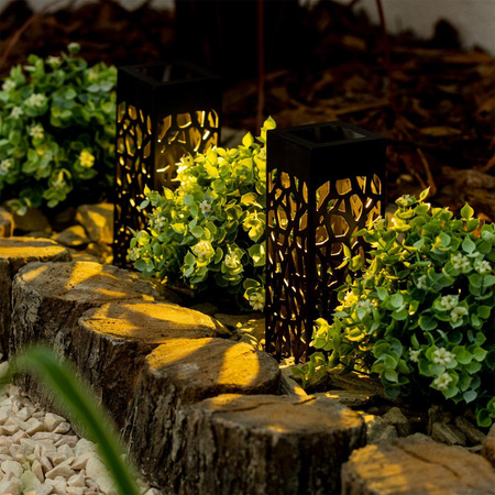 Solar-LED-Lampe, Solar Gitterpfosten IP44 3000K AZURE LUMILED