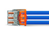 100x WAGO 2273-203 Quick Connect Installationsverbinder für DRAHT 3x0,5-2,5mm