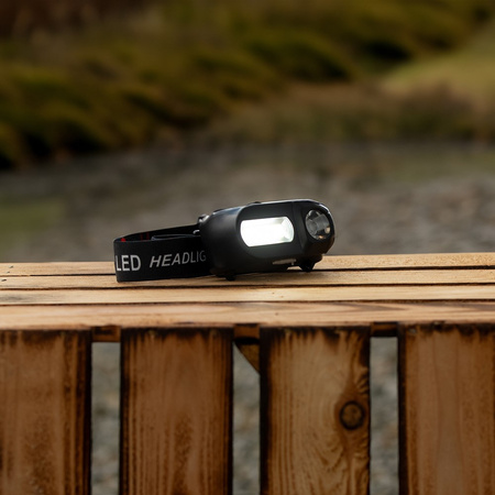 Wiederaufladbare Kopflampe XPE + COB VA0115 Vayox