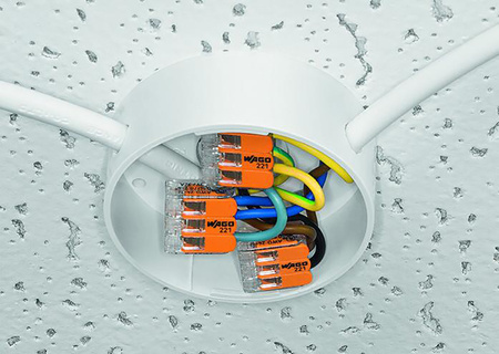 WAGO 221-615 Quick Connect Installationsverbinder für KABEL 5x0,5-6mm