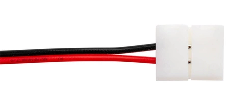 2PIN LED-Streifenanschluss 1-seitige Verriegelung mit 10-mm-Kabel