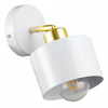 Wandleuchte Spotlight Wandleuchte E27 Moving White Gold Elza Masterled