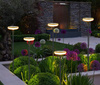 LED Solar Gartenlampe Standing Post 78cm 4000K IP64 mit Dämmerungssensor angetrieben