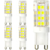 5x LED Kapseln G9, LED-Lampe 5W = 40W 460lm 360° 6000K kalt LUMILED