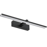 LED-Spiegelleuchte 8W, Badezimmer-Wandleuchte 700lm Schwarz neutral 40cm VENUS LUMILED