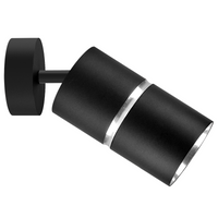 GU10 SchwarzSilber BAMBOO Sanico Goldlux Wand- und Decken-Reflektorstrahler