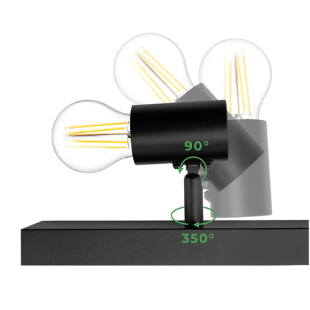 SPOT TUBA Reflektor Halogen-Deckenleuchte 2x E27 GLASA LUMILED