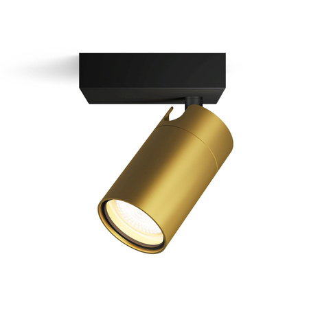 Wandlampe GU10 Wandlampe IP44 Kupfer-Schwarz Kosipo Philips