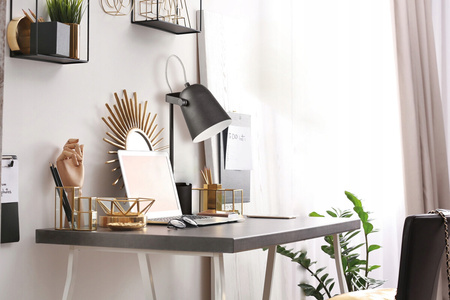 Schulnachttisch-Schreibtischlampe + Organizer Raibo E27 5W Schwarz KANLUX