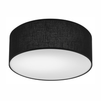 LED Plafond Deckenleuchte VIVIAN E27 Schwarz LM-1.207 Lamkur