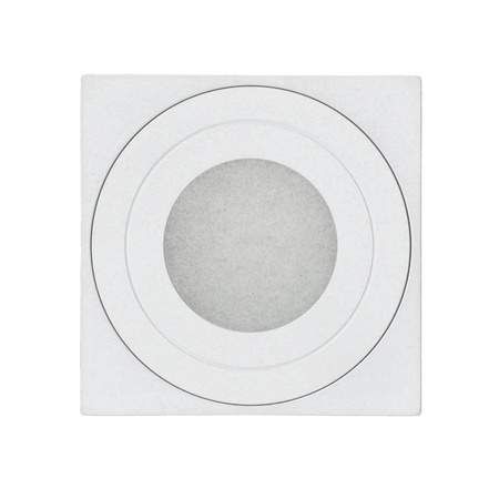 Aufputz-HALOGEN-Leuchte wasserdichtes Aluminium SPOT TUBE 95 mm IP44 Weiß AQUARIUS SQUARE Kobi