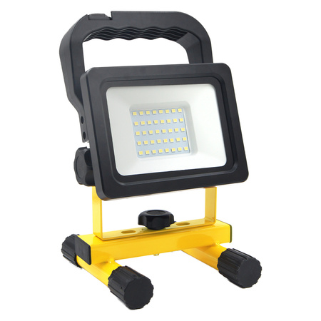 LED-Flutlicht für den Außenbereich Batterie 20W 1600lm 4000K Neutral 2 Betriebsarten IP54 Tigra Kobi