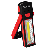 Wiederaufladbare Werkstatt-Taschenlampe Klappbarer Magnet COB + LED VA0101 Vayox