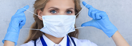 5x Dreischichtige Einweg-Schutzmaske