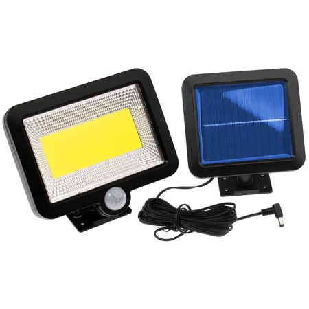 Solar-LED Fluter 5W 5500-6000K Kalt IP54 Masterled Bewegungssensor