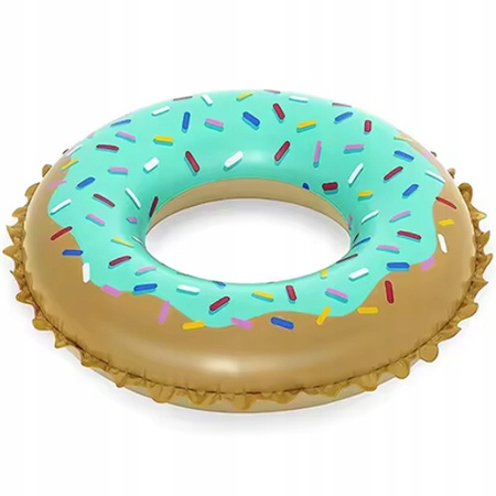 Aufblasbares Kinderschwimmrad DONUT Bunt