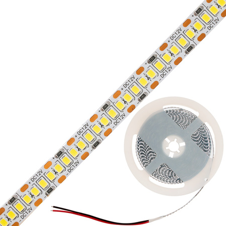 LED-Strip, LED-Streifen 12V 120W 1200LED 2835 10mm 5m neutral LUMILED