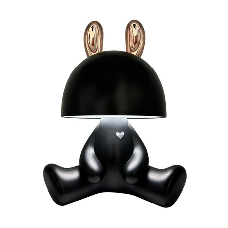 LED Dekorative Lampe 2.5W 59lm 4000K Neutral Schwarz Gold Dimmbar Fancy Sanico Goldlux