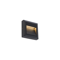 Gartenleuchte für den Außenbereich SIDEWALK LED 8148 IP54 1,6W 3000 K Einbauleuchte Schwarz Nowodvorski
