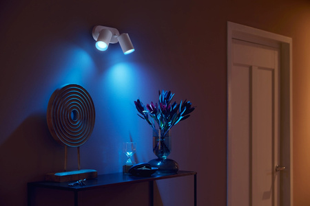 Philips HUE Weiß und Farbe Ambiance Fugato Lampe 2x4.2W Bluetooth Zigbee