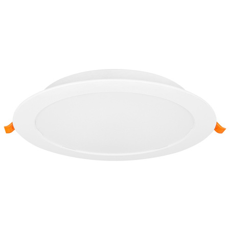 LED-Panel Deckenleuchte 18W 1440lm 4000K Neutral 120° Einbauleuchte Rund Weiß Bingo Masterled