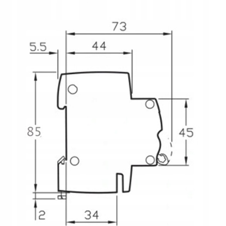 Lasttrennschalter 4P 100A IP20 415V Schneider