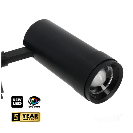 LED-Schienenstrahler 10W 900lm CCT 60° Schwarz CRI90 Nextrack Vision Kobi