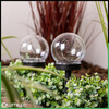 Solar-Garten-LED-Lampe zum Einstecken dekorativ IP44 3000K Kugel GLORIS LUMILED