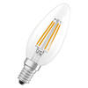 LED-Glühbirne B35 E14 4W = 40W 470lm 3000K Warm 300° Filament Value Class Ledvance