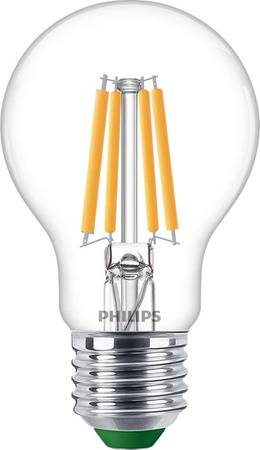 E27 A60 LED Lampen 2,3 W = 40 W, 485 lm, 2700 K, warmes Filament PHILIPS, ultraeffizient