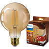 Globus-LED Lampen E27 G95 3,1 W = 25 W, 250 lm, 1800 K, warmes Filament, bernsteinfarben PHILIPS