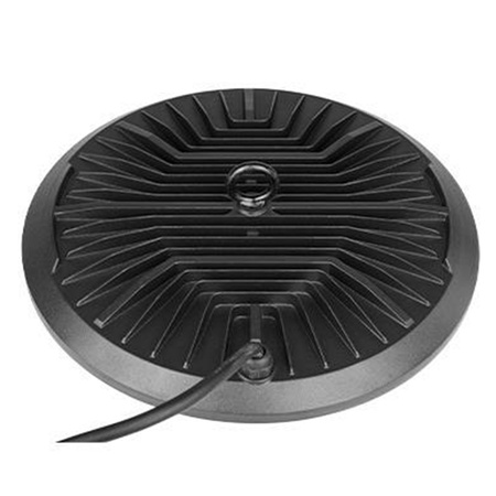 LED High Bay Industrie Pendelleuchte 100W 11000lm 4500K Neutral 90° Schwarz Weiß IP65 Dsp Masterled