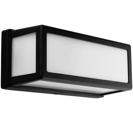 Wandleuchte Außen E27, Garten-Wandleuchte rechteckig DOMLO LUMILED