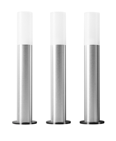 3x LED Gartenmast im Freien stehend 3W 420lm RGBW 3P Dimmbar IP65 Grau SMART+ ZigBee Garten Ledvance