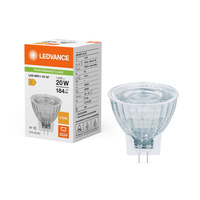 LED-Reflektorlampe GU4 MR11 1.8W = 20W 184lm 2700K Warm 36° 12V Ledvance