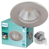 LED-Halogen-Einbauleuchte DIVE 5.5W 2700K 350lm IP65 Rund Satin Dimmbar PHILIPS