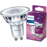 GU10 LED Leuchtmittel 4,6W = 50W 370lm 3000K Warm 36° Strahler PHILIPS