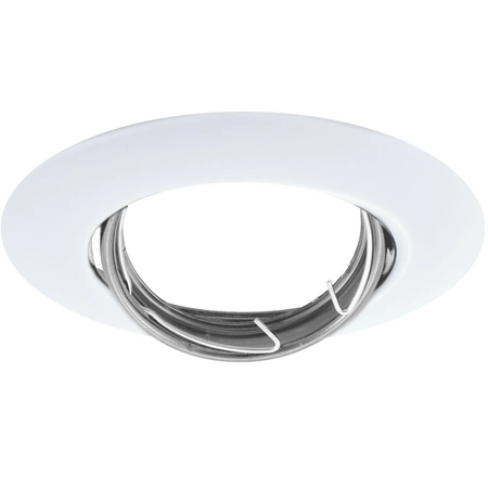 BEWEGLICHE Deckenleuchte OPIN GOLDLUX (Polux) RUND WEISSES METALL