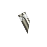 Gartenlampe LED Wandleuchte LISSABON 7W 4000K IP54 Zylindrisch Chrom RABALUX