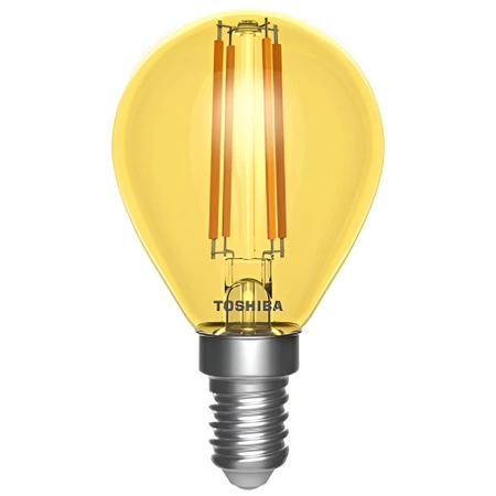 LED-Glühbirne E14 G45 4.5W Warm Filament TOSHIBA